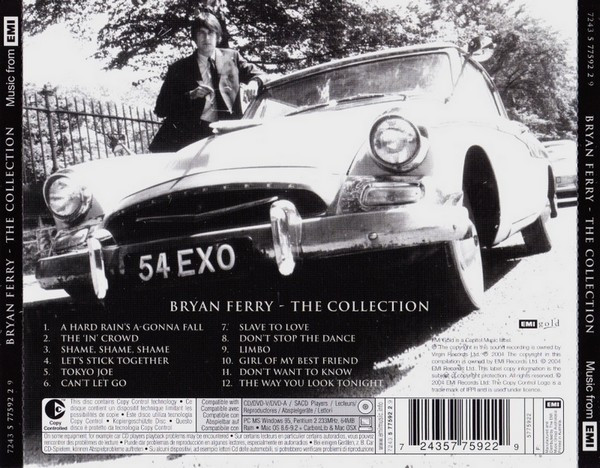 Bryan Ferry - The Collection CD | EMI Gold (7243 5 77592 2 9) - 2