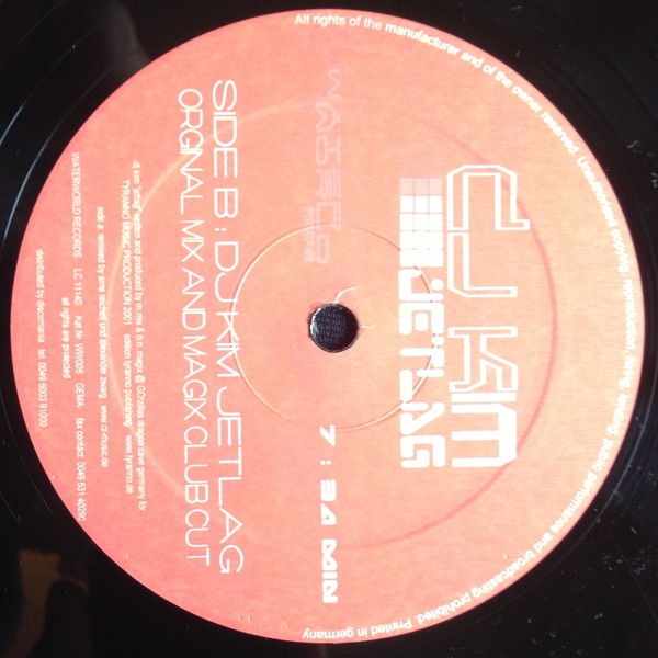 DJ Kim - Jetlag | Waterworld (WW005) - 3 DJ Kim - Jetlag | Waterworld (WW005) - 3