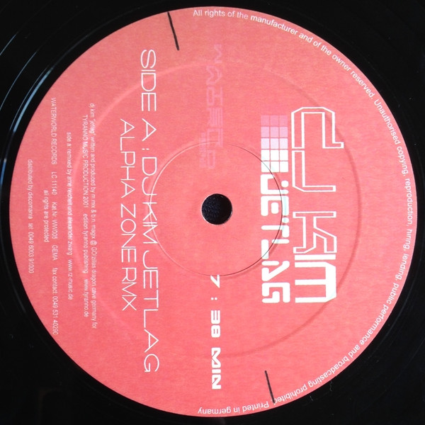 DJ Kim - Jetlag | Waterworld (WW005) - 2 DJ Kim - Jetlag | Waterworld (WW005) - 2
