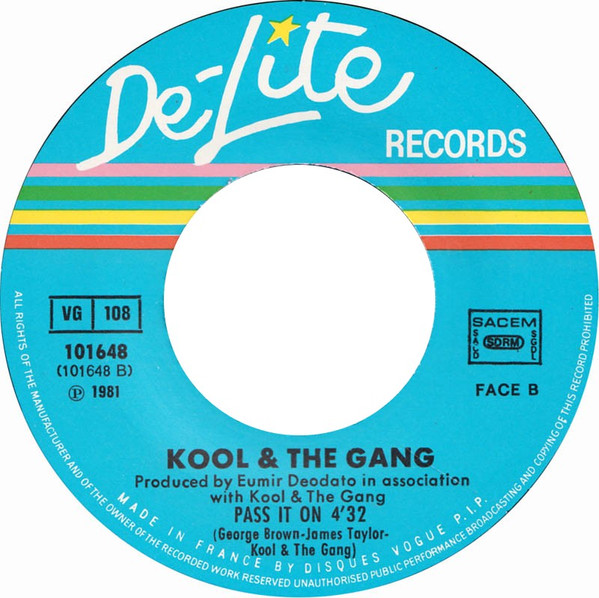 Kool & The Gang - Be My Lady | De-Lite Records (101648) - 4