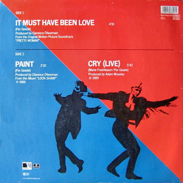 Roxette - It Must Have Been Love | Parlophone (060-13 6380 6) - 2 Roxette - It Must Have Been Love | Parlophone (060-13 6380 6) - 2