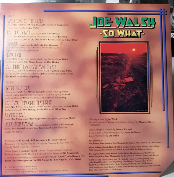 Joe Walsh - So What | ABC Records (DSD 50171) - 4 Joe Walsh - So What | ABC Records (DSD 50171) - 4