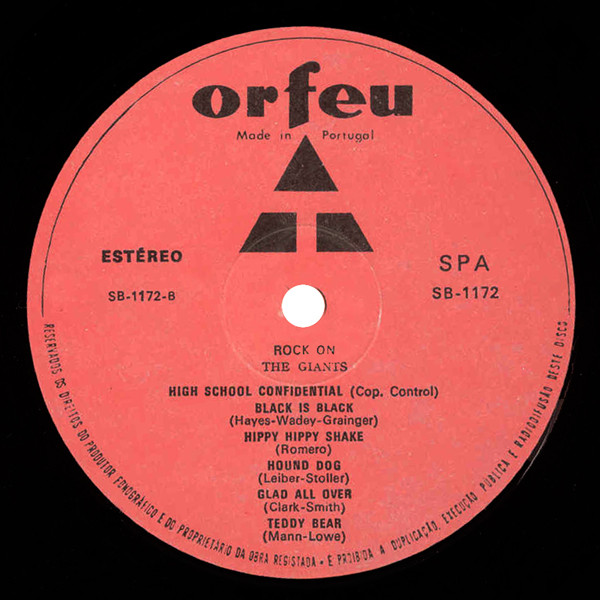 The Giants - Rock On | Orfeu (SB 1172)