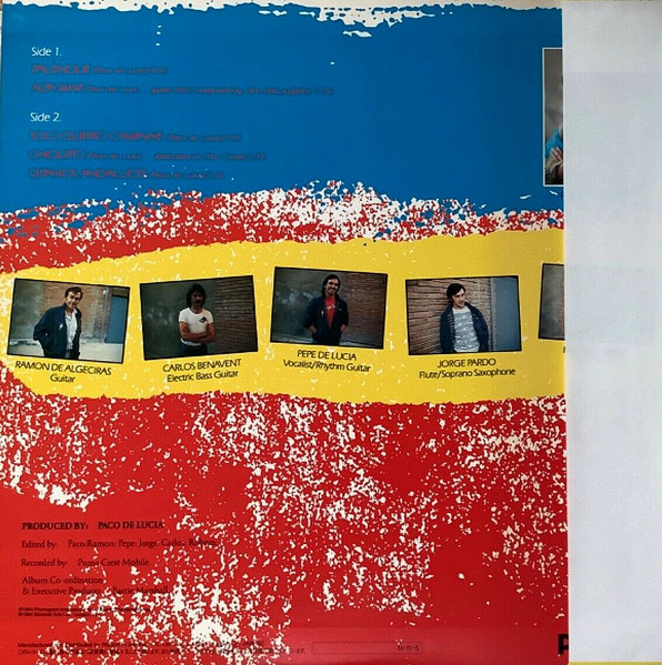 Paco De Lucia Sextet - Live... One Summer Night | Philips (28PP-89) - 2