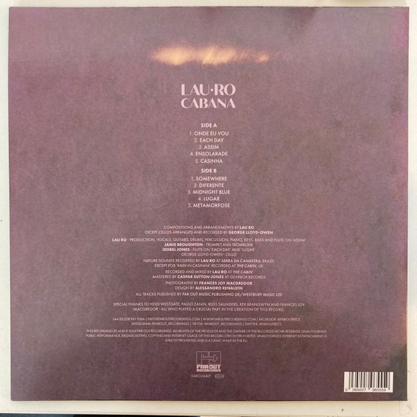 Lau Ro - Cabana | Far Out Recordings (FARO244LP) - 2 Lau Ro - Cabana | Far Out Recordings (FARO244LP) - 2