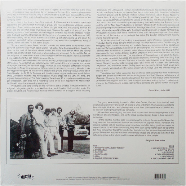 Pavement - Pavement | Radiation Roots (RR00350) - 2 Pavement - Pavement | Radiation Roots (RR00350) - 2