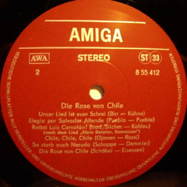 Various - Die Rose Von Chile | AMIGA (8 55 412) - 4