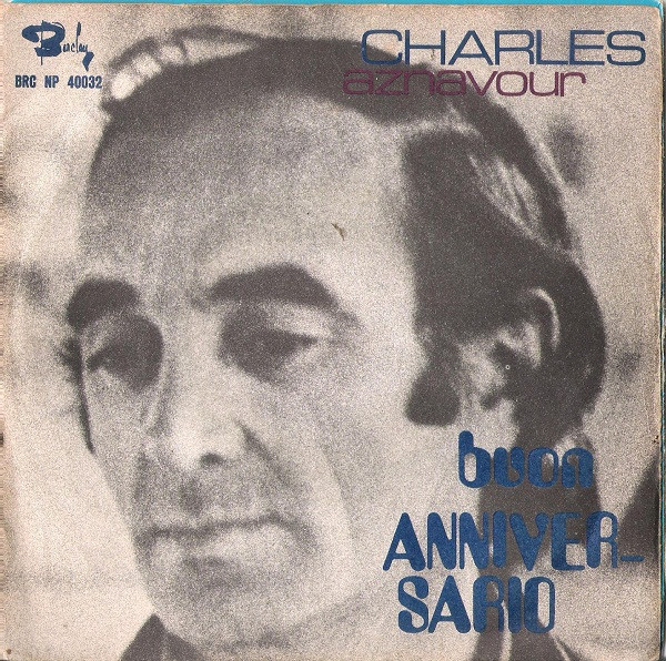 Charles Aznavour - Buon Anniversario | Barclay (BRC NP 40032) - main