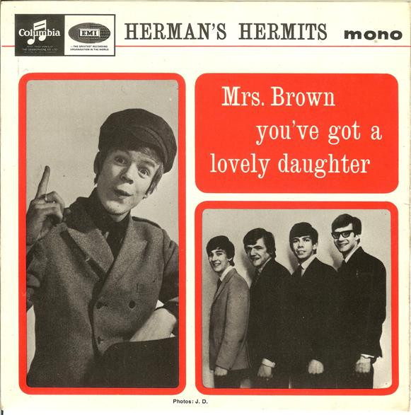 Herman's Hermits - Mrs. Brown You've Got A Lovely Daughter | Columbia (SEG 8440) - main