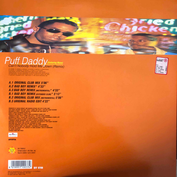 Puff Daddy - Can't Nobody Hold Me Down (Remix) | Do It Yourself (DIY 9709) - 2