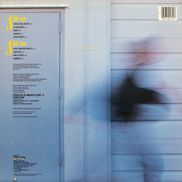 Robin Gibb - Secret Agent | Mirage (90170-1) - 2 Robin Gibb - Secret Agent | Mirage (90170-1) - 2
