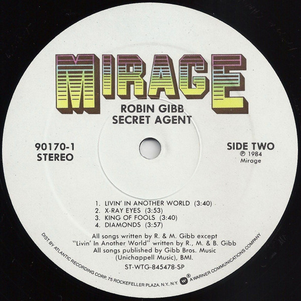 Robin Gibb - Secret Agent | Mirage (90170-1) - 4 Robin Gibb - Secret Agent | Mirage (90170-1) - 4