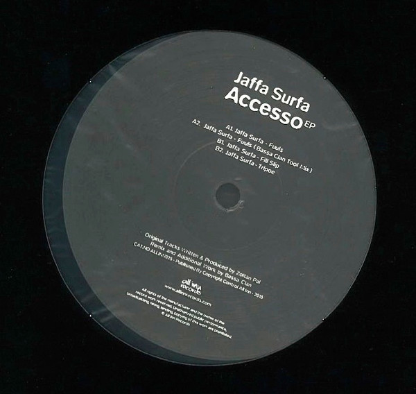 Jaffa Surfa - Accesso | All Inn Records (ALLINN025) - 2