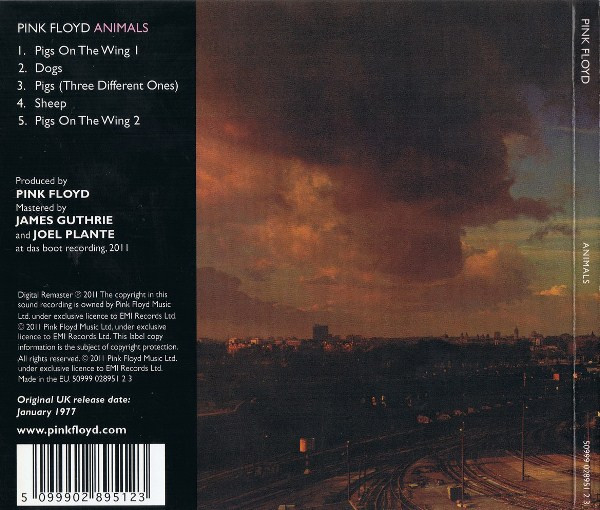 Pink Floyd - Animals | EMI (50999 028951 2 3) - 2