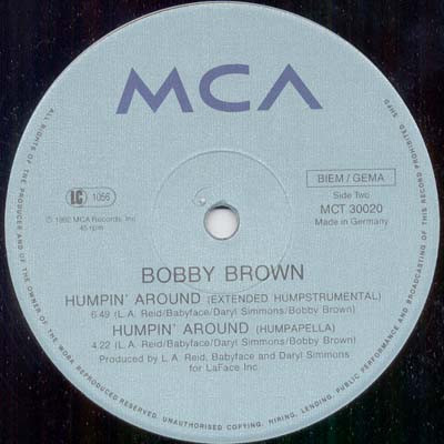 Bobby Brown - Humpin' Around | MCA Records (MCT 30020) - 4 Bobby Brown - Humpin' Around | MCA Records (MCT 30020) - 4