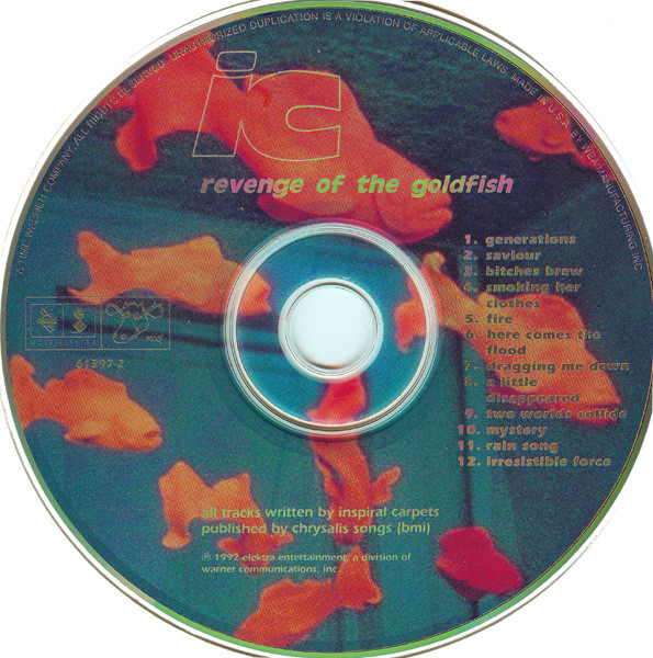 Inspiral Carpets - Revenge Of The Goldfish | Elektra (61397-2) - 3
