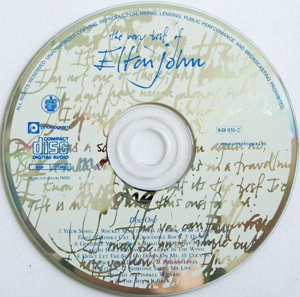 Elton John - The Very Best Of Elton John | The Rocket Record Company (848 030-2) - 3