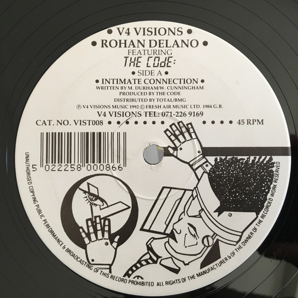 Rohan Delano Featuring The Code - Intimate Connection | V4 Visions (VIST008) - 2