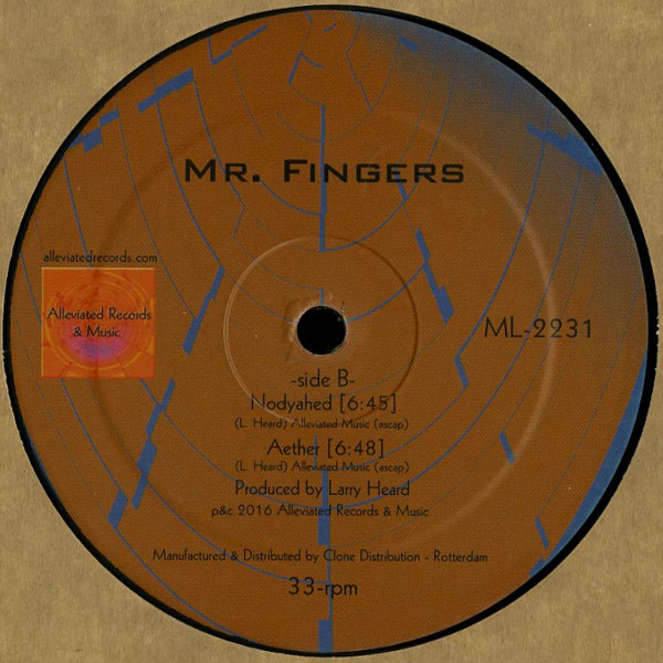 Mr. Fingers - Outer Acid EP | Alleviated Records (ML-2231) - 2 Mr. Fingers - Outer Acid EP | Alleviated Records (ML-2231) - 2