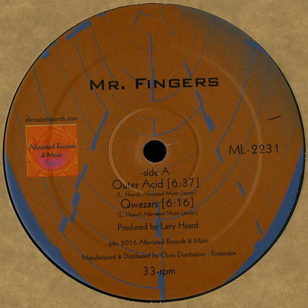 Mr. Fingers - Outer Acid EP | Alleviated Records (ML-2231)