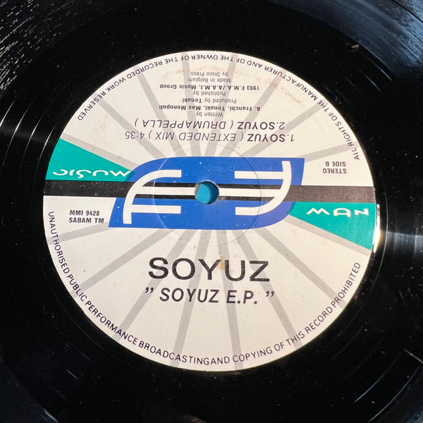 Soyuz - Soyuz E.P. | Music Man Records (MMI 9428)