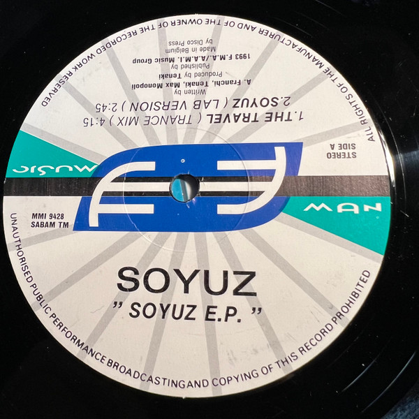 Soyuz - Soyuz E.P. | Music Man Records (MMI 9428) - 2