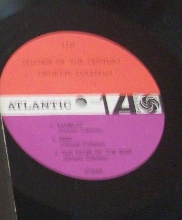 Ornette Coleman - Change Of The Century | Atlantic (ATLANTIC 1327) - 3 Ornette Coleman - Change Of The Century | Atlantic (ATLANTIC 1327) - 3