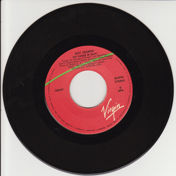 Boy George - No Clause 28 | Virgin (505567) - 4