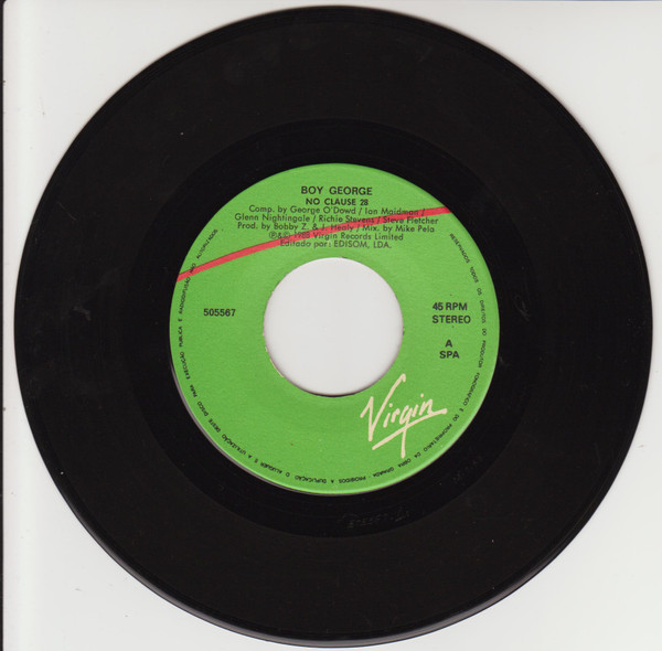 Boy George - No Clause 28 | Virgin (505567) - 3