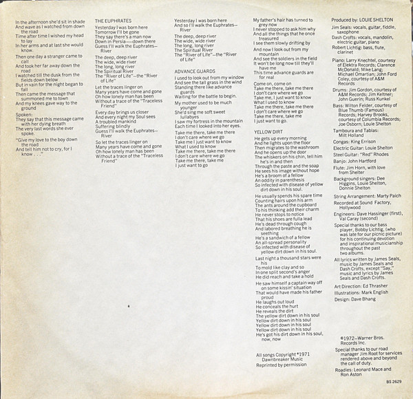 Seals & Crofts - Summer Breeze [Vinyl] | Warner Bros. Records (BS 2629) - 4