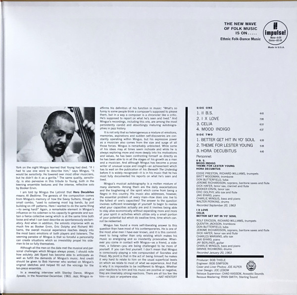 Charles Mingus - Mingus Mingus Mingus Mingus Mingus | Verve Records (B0033601-01) - 3