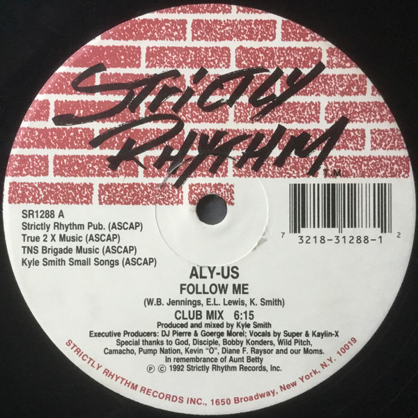 Aly-Us - Follow Me | Strictly Rhythm (SR1288) - main Aly-Us - Follow Me | Strictly Rhythm (SR1288) - main