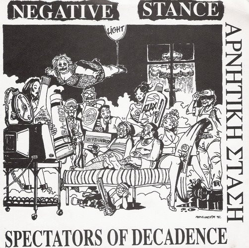 Negative Stance - Spectators Of Decadence | Profane Existence (EXIST 015)