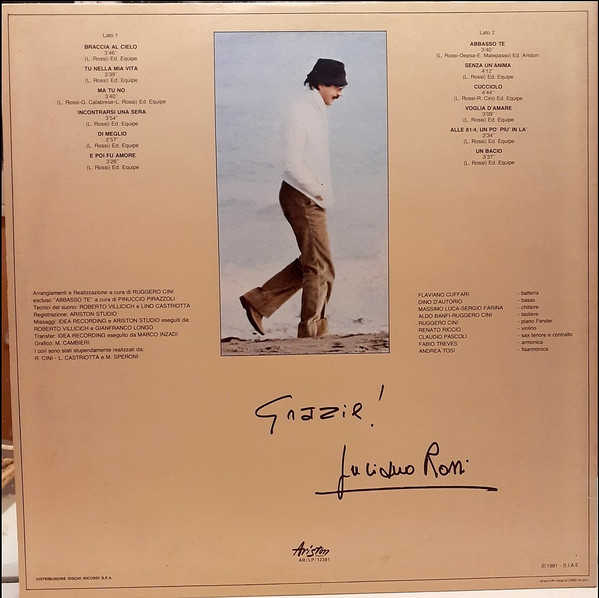 Luciano Rossi - Luciano Rossi | Ariston Music (AR/LP/12381) - 2 Luciano Rossi - Luciano Rossi | Ariston Music (AR/LP/12381) - 2