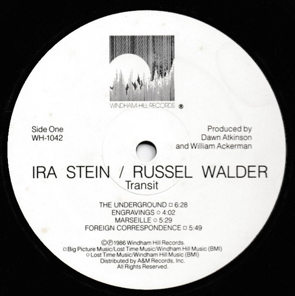 Ira Stein & Russel Walder - Transit | Windham Hill Records (WH 1042) - 4