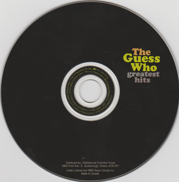 The Guess Who - Greatest Hits | RCA (BG2 67774) - 3 The Guess Who - Greatest Hits | RCA (BG2 67774) - 3