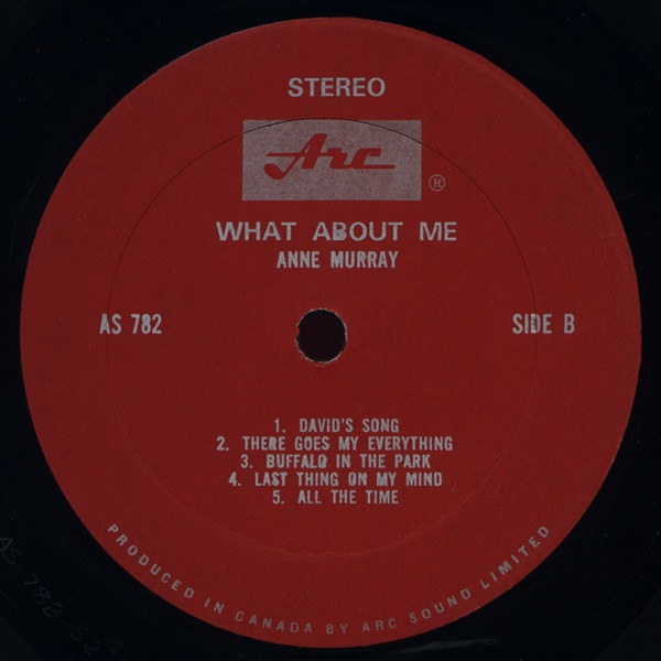 Anne Murray - What About Me | Arc Records (AS 782) - 4 Anne Murray - What About Me | Arc Records (AS 782) - 4