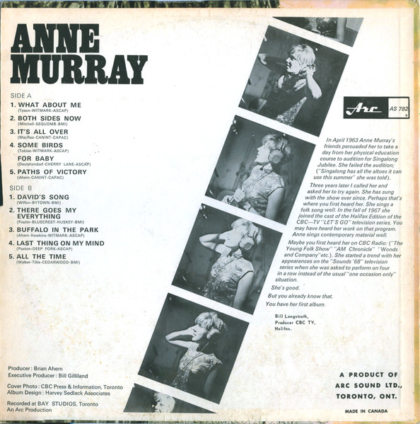 Anne Murray - What About Me | Arc Records (AS 782) - 2 Anne Murray - What About Me | Arc Records (AS 782) - 2