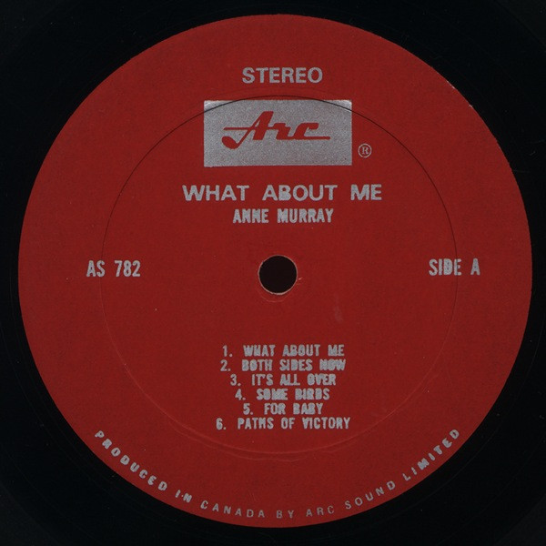 Anne Murray - What About Me | Arc Records (AS 782) - 3 Anne Murray - What About Me | Arc Records (AS 782) - 3