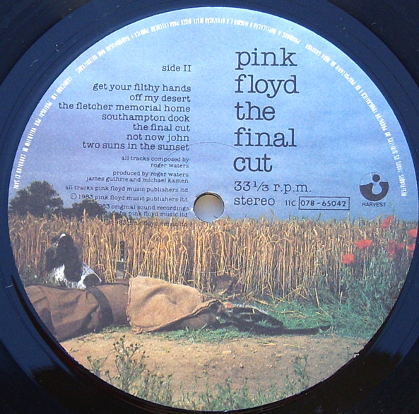 Pink Floyd - The Final Cut | Harvest (11C 078-65042) - 3