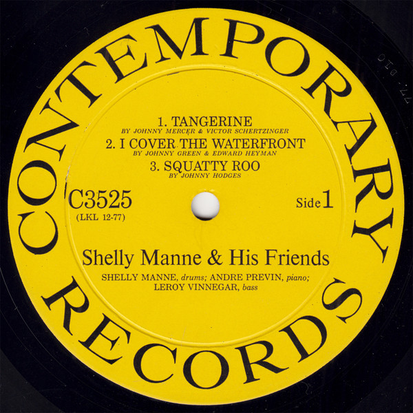 Shelly Manne & His Friends - Shelly Manne & His Friends Vol. 1 | Contemporary Records (C3525) - 3 Shelly Manne & His Friends - Shelly Manne & His Friends Vol. 1 | Contemporary Records (C3525) - 3