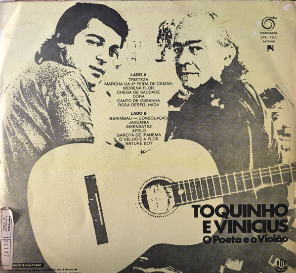 Toquinho & Vinicius - O Poeta E O Violão | Roda Fermata (SPRL 7503) - 2