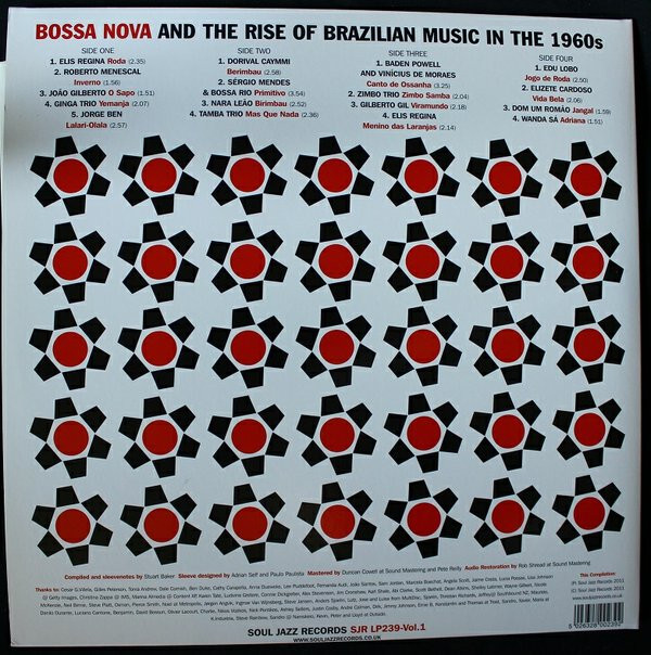 Various - Bossa Nova - Bossa Nova And The Rise Of Brazilian Music In The 1960s - Volume One | Soul Jazz Records (SJR LP239-Vol.1)