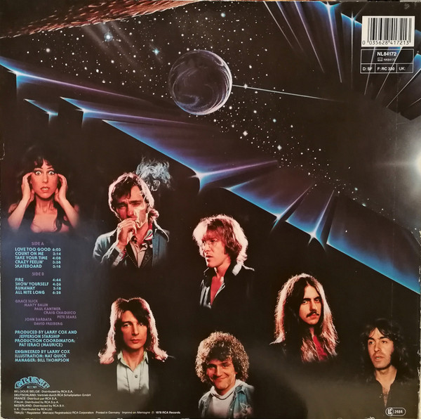 Jefferson Starship - Earth | RCA (NL84172) - 4