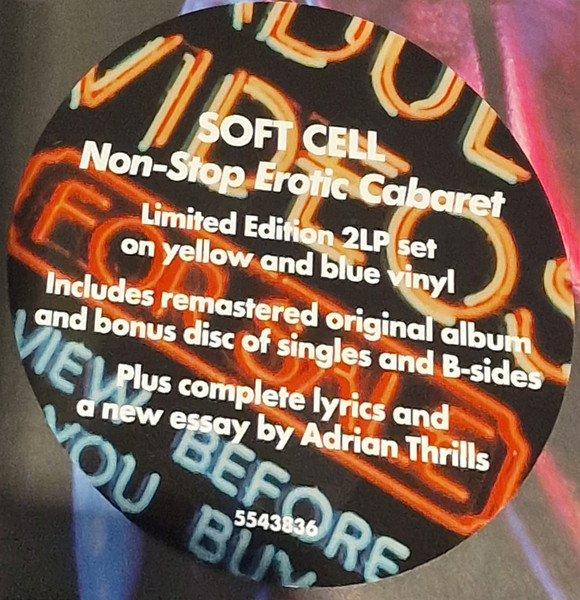 Soft Cell - Non-Stop Erotic Cabaret | Mercury (5543833) - 2