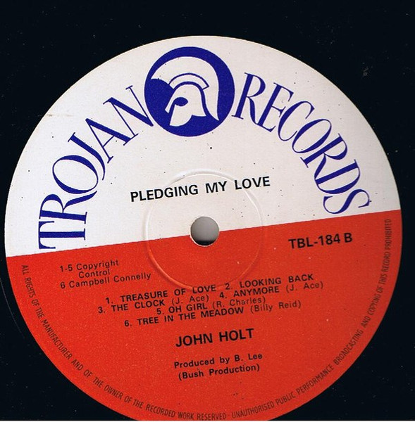 John Holt - Pledging My Love | Trojan Records (TBL 184) - 4 John Holt - Pledging My Love | Trojan Records (TBL 184) - 4