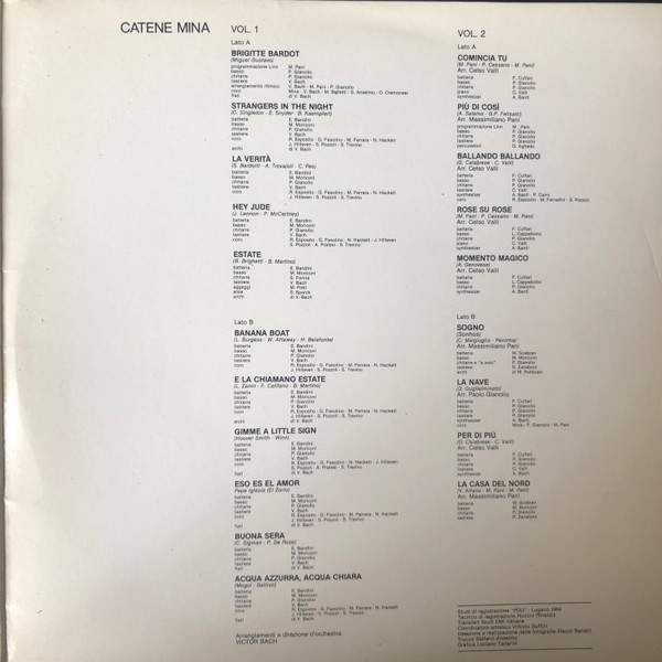 Mina - Catene | PDU (Pld. L. 7043/44) - 3 Mina - Catene | PDU (Pld. L. 7043/44) - 3