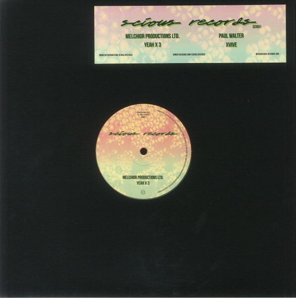 Melchior Productions , Paul Walter - Scious Records 001 | Scious (SCIOUSREC 001)