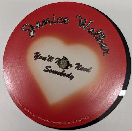 Janice Walker - You'll Never Need Somebody | Miss you (MISSYOU029) - 4 Janice Walker - You'll Never Need Somebody | Miss you (MISSYOU029) - 4