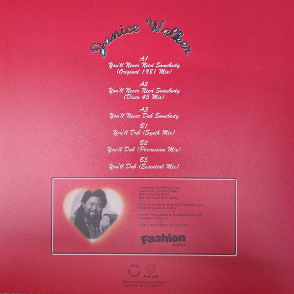 Janice Walker - You'll Never Need Somebody | Miss you (MISSYOU029) - 2 Janice Walker - You'll Never Need Somebody | Miss you (MISSYOU029) - 2